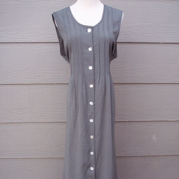 Fashion Bug Dresses & Skirts - Fashion Bug Sleeveless Shift Maxi Dress 14 L Green